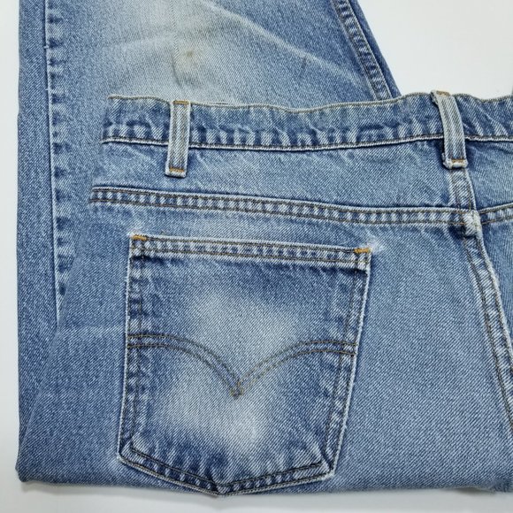 Levi's 505 Blue Jeans - Vintage - Orange Tab - Mad - Picture 7 of 11